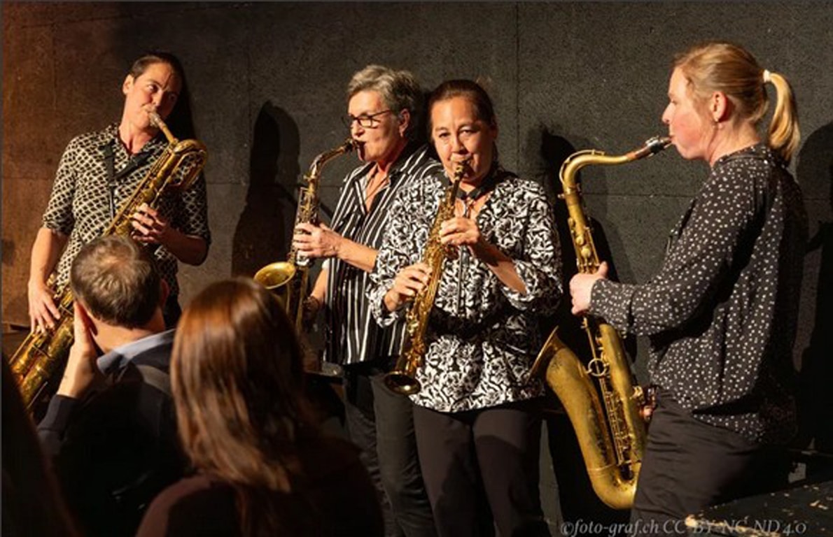 Saxophonquartett Lily Horn is born
